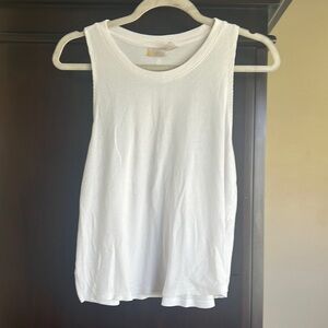 Zella Racerback Tank Top White Size S